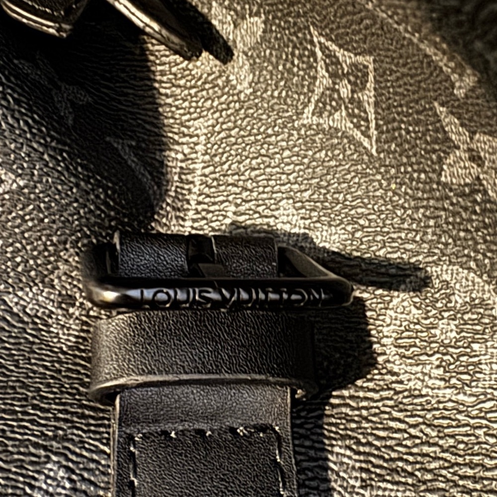 Gray Monogram Backpack - image 8